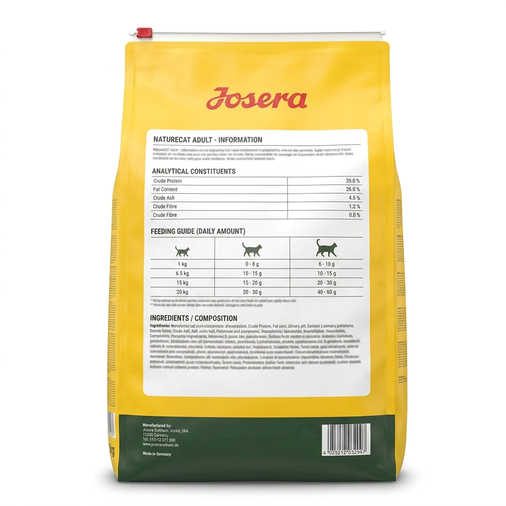 غذای خشک گربه بالغ جوسرا(Josera NatureCat)-2 کیلوگرم - تصویر 3
