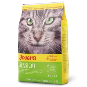 غذای خشک گربه بالغ با گوارش حساس جوسرا(Josera SensiCat)-2 کیلوگرم